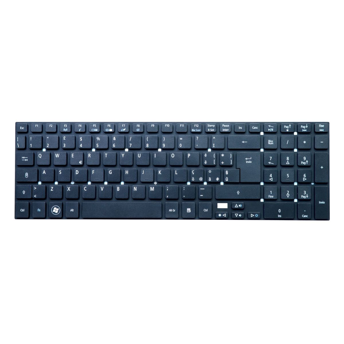 Keyboard for acer ASPIRE Original Uptown leader of the parts notebook (ITA Layout - QWERTY)
