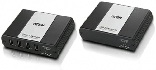 Aten UEH4002-AT-G Cat5e/6 Over 1 Cat5e/6 Switch 4-Port 100 m USB 2.0