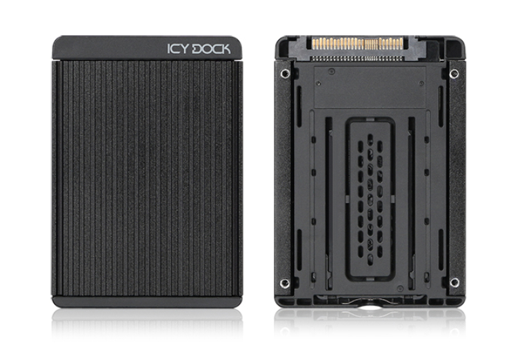 ICY DOCK EZConvert MB705M2P-B - M.2 NVMe PCIe 3.0/4.0 SSD zu 2,5 Zoll SFF-8639 NVMe U.2 SSD Format Konverter/Adapter mit integriertem Kühlkörper ICY DOCK EZConvert MB705M2P-B - M.2 NVMe PCIe 3.0/4.0 SSD zu 2,5 Zoll SFF-8639 NVMe U.2 SSD Format Konverter/Adapter mit integriertem Kühlkörper