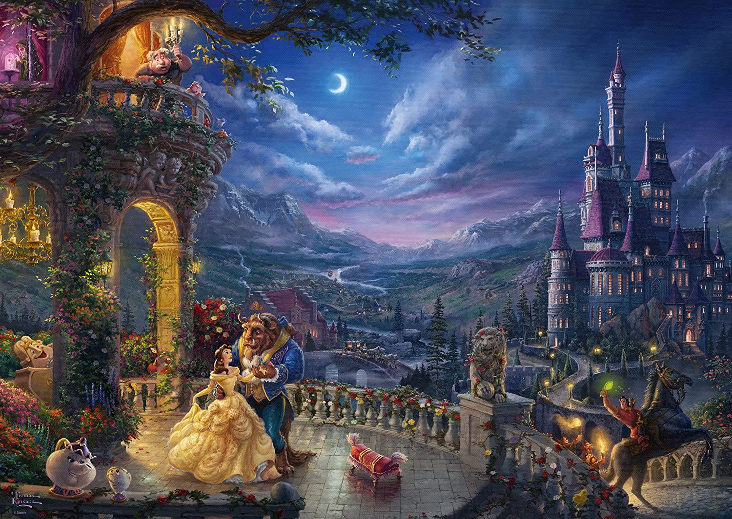 Schmidt Spiele Disney, Die Schöne und das Biest, Tanz im Mondlicht