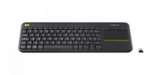 logitech K400 Plus Wireless Keyboard Black (FRA Layout - AZERTY)