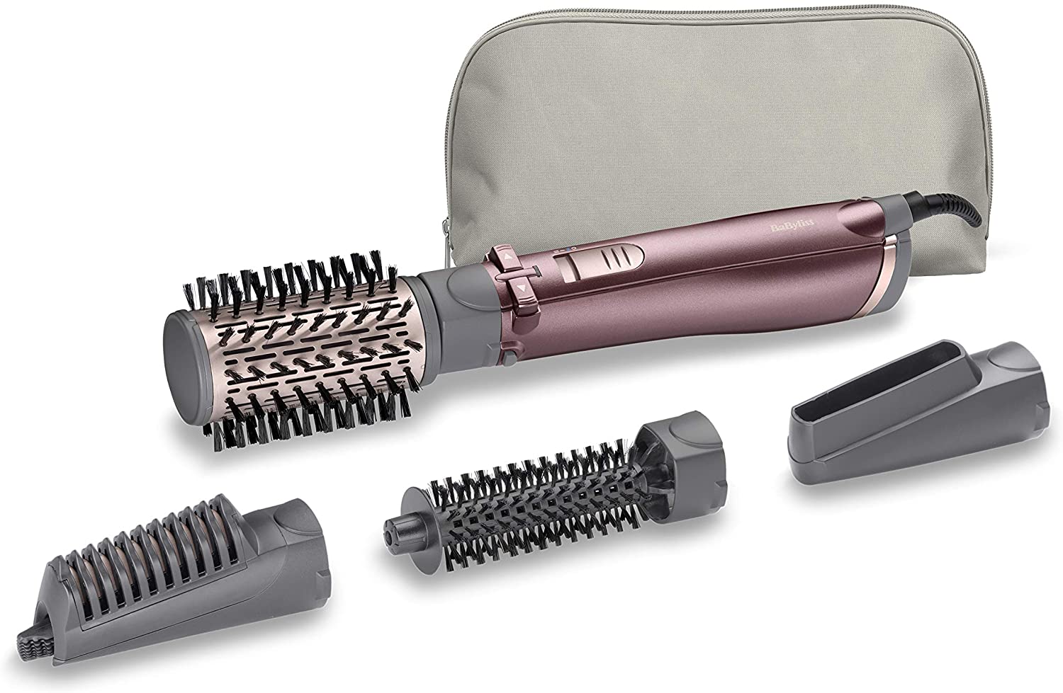 BaByliss Beliss Big Hair 1000 Watt 4-in-1 Hot Air Styler with Storage Bag, AS960E