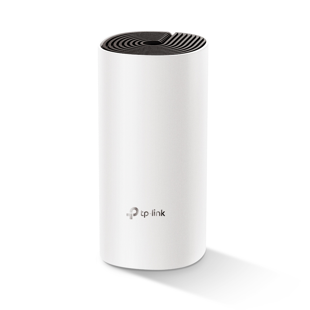 TP-Link Deco E4 Mesh Wi-Fi System AC1200 Dual Band WLAN Router & Repeater up to 130m² White 1er Pack v4.0