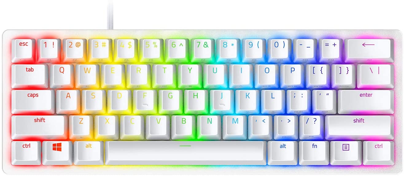 Razer Huntsman Mini Gaming Keyboard Optical Red Switches RGB Mercury US-Layout