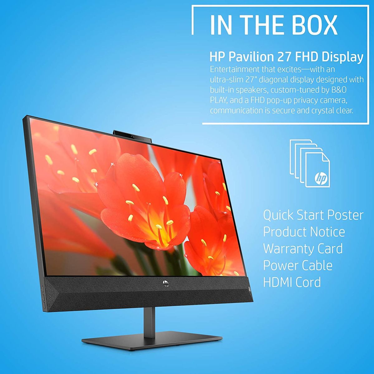 HP Pavilion 27 68,6 cm 27" FHD  LED