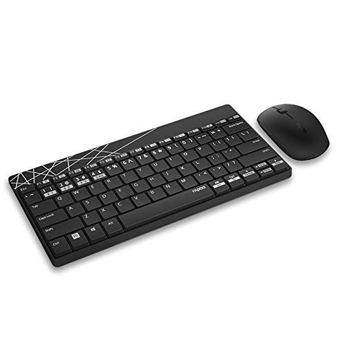 Rapoo 8000M Wireless Multimodus Deskset 1 300 DPI DE-Layout