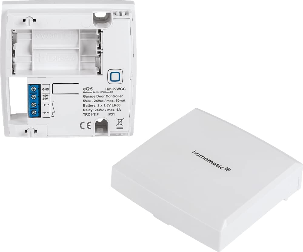Homematic IP Smart Home Garagentortaster, smarte Garagentorsteuerung zum Nachrüsten, 150586A0 Homematic IP Smart Home Garagentortaster, smarte Garagentorsteuerung zum Nachrüsten, 150586A0