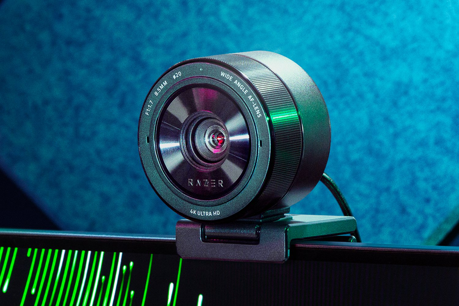 Razer Kiyo Pro Ultra 4K Webcam for Content Creation and Streaming 1080P 60 FPS up to 4K 30 FPS