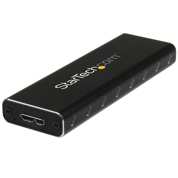 StarTech.com Externes M.2 SATA / SSD Festplattengehäuse - USB 3.0 mit UASP