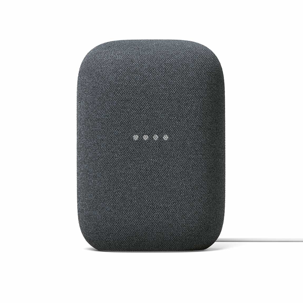 Google Nest Audio Smart Lautsprecher mit Sprachsteuerung Carbon