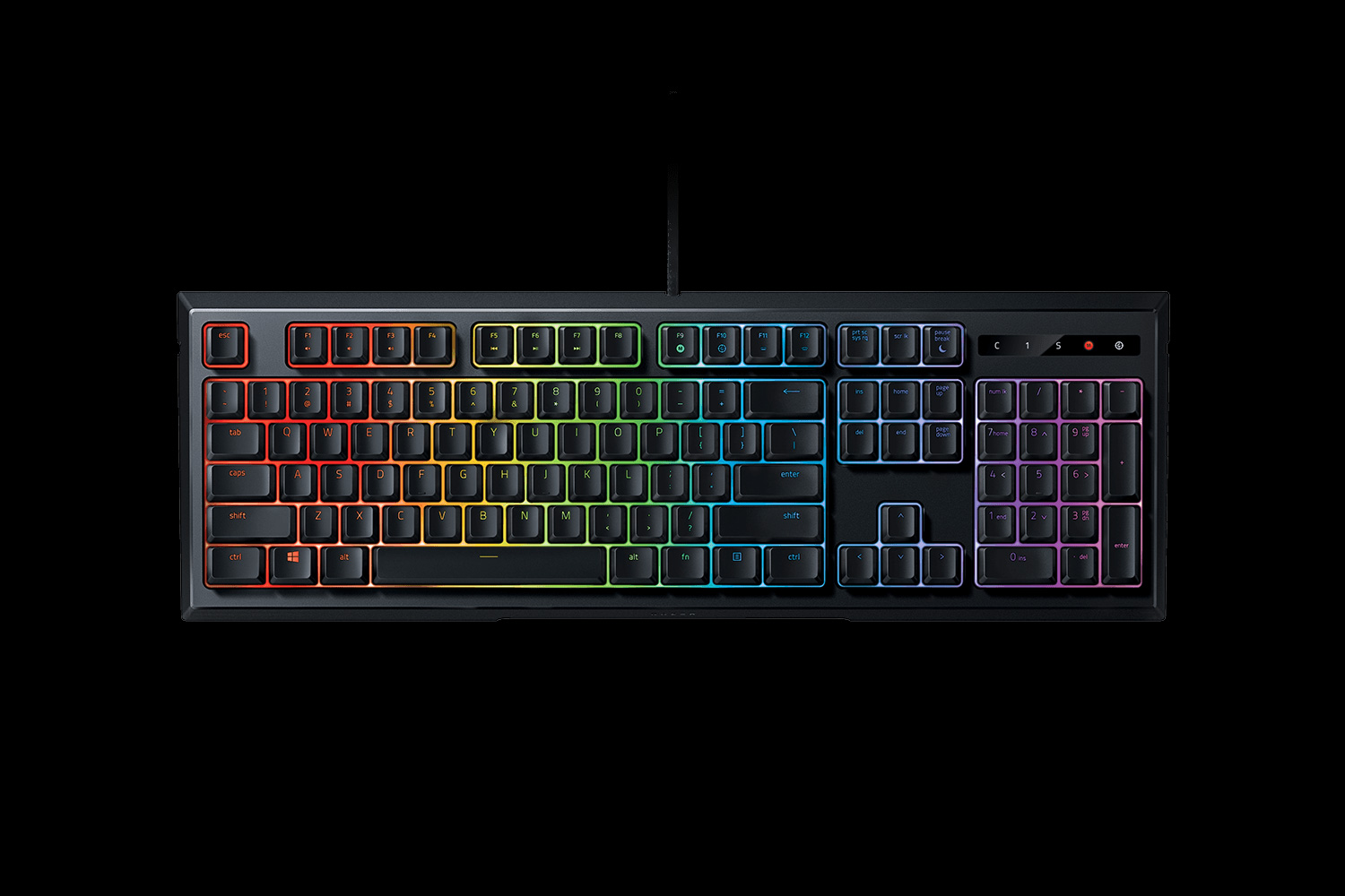 Razer Ornata Chroma Gaming Keyboard Mecha-Membrane Switches RGB US-Layout ISO