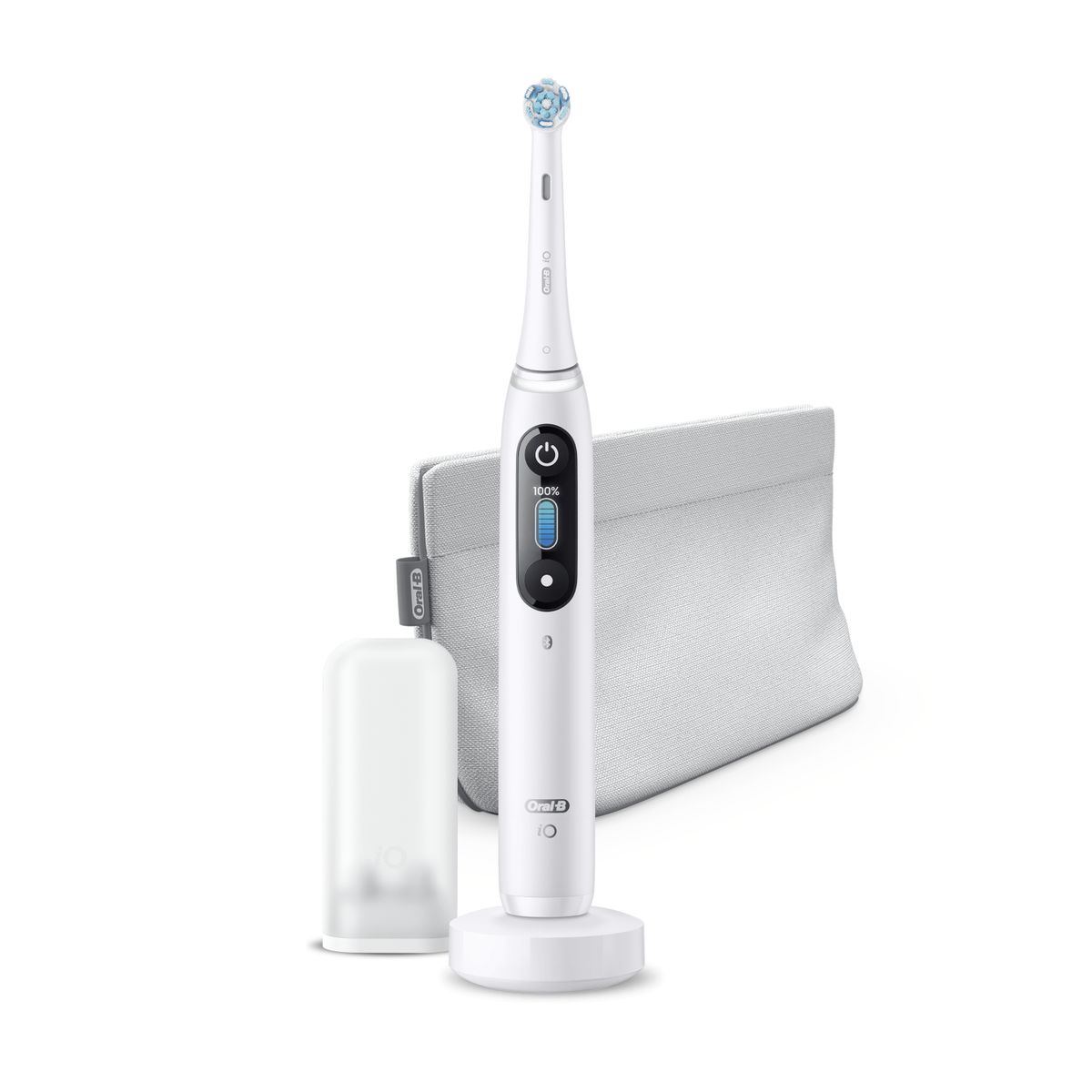 Oral-B iO 8 Special Edition Electric Toothbrush/Electric Toothbrush with Revolutionary Magnetic Technology and Micro Vibrations, 6 Cleaning Programs, Colour Display