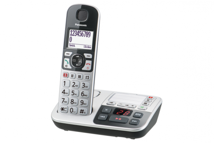 Panasonic KX-TGE520GS Telefon DECT-Telefon Anrufer-Identifikation