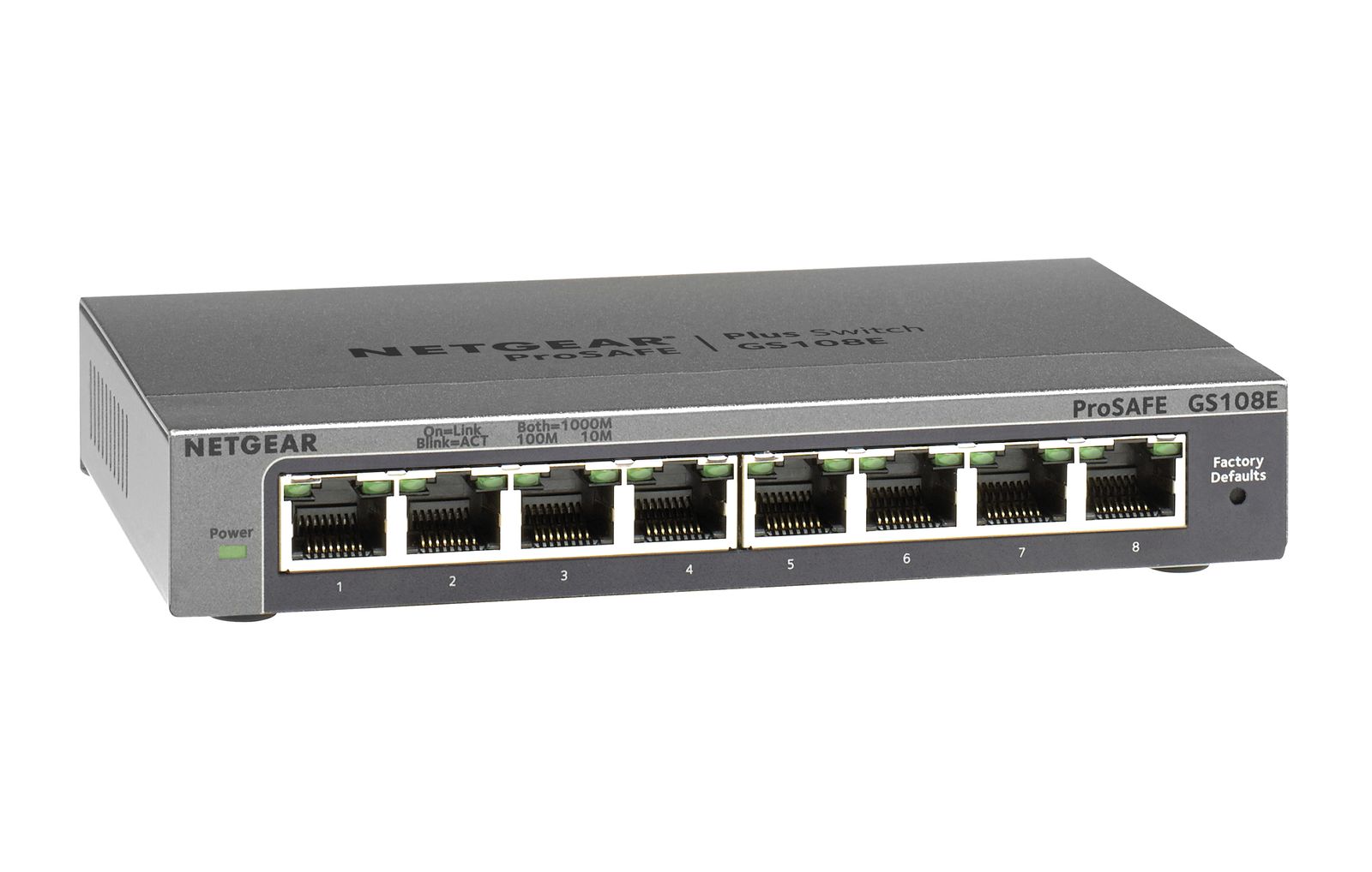 Netgear Switch NETGEAR 8x GE GS108E-300PES webmanaged retail