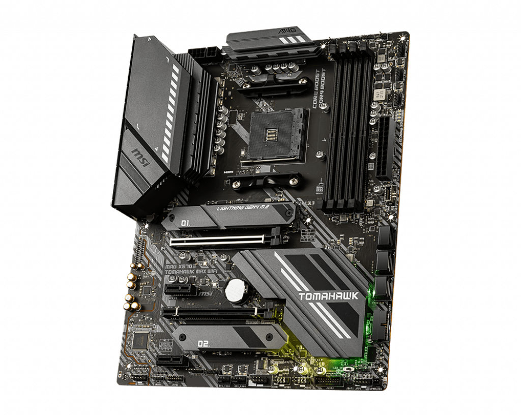 MSI MAG X570S TOMAHAWK MAX WIFI Motherboard AMD X570 Socket AM4 ATX