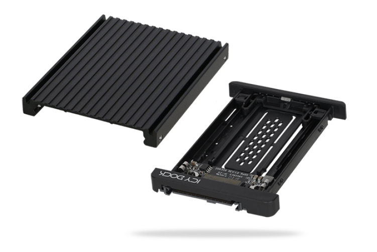 ICY DOCK EZConvert MB705M2P-B - M.2 NVMe PCIe 3.0/4.0 SSD zu 2,5 Zoll SFF-8639 NVMe U.2 SSD Format Konverter/Adapter mit integriertem Kühlkörper ICY DOCK EZConvert MB705M2P-B - M.2 NVMe PCIe 3.0/4.0 SSD zu 2,5 Zoll SFF-8639 NVMe U.2 SSD Format Konverter/Adapter mit integriertem Kühlkörper