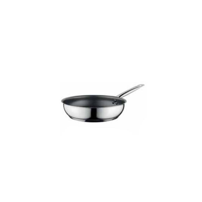 BergHOFF Comfort Frying Pan, Kitchen Pan, Non-Stick Frying Pan, Silver, 24 cm