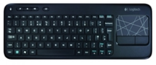 LOGITECH K400 Touchpad Keyboard Black (ESP Layout - QWERTY)
