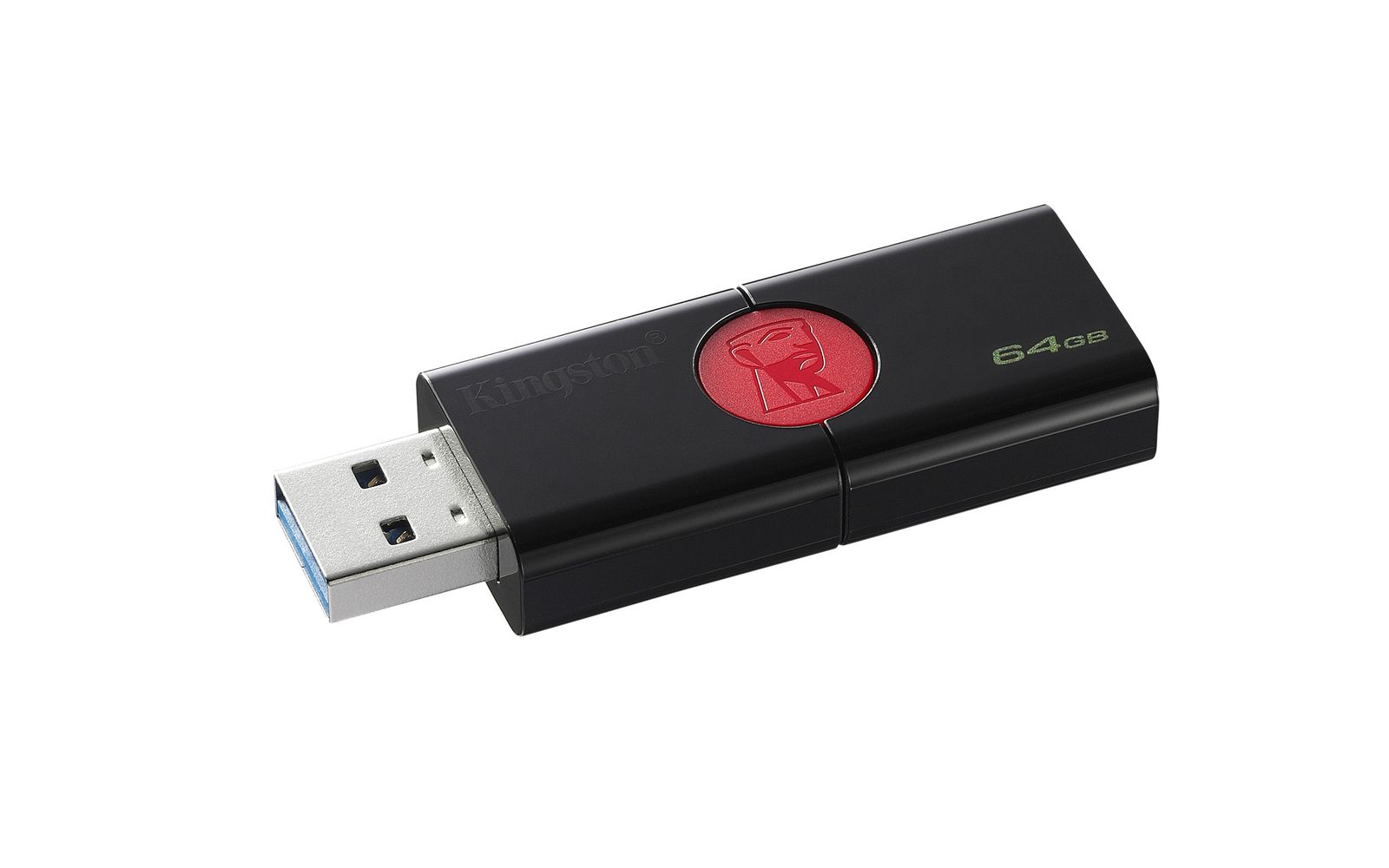 Kingston Technology DataTraveler 106 USB-Stick 64 GB USB Typ-A 3.2 Gen 1 (3.1 Gen 1) Schwarz, Rot