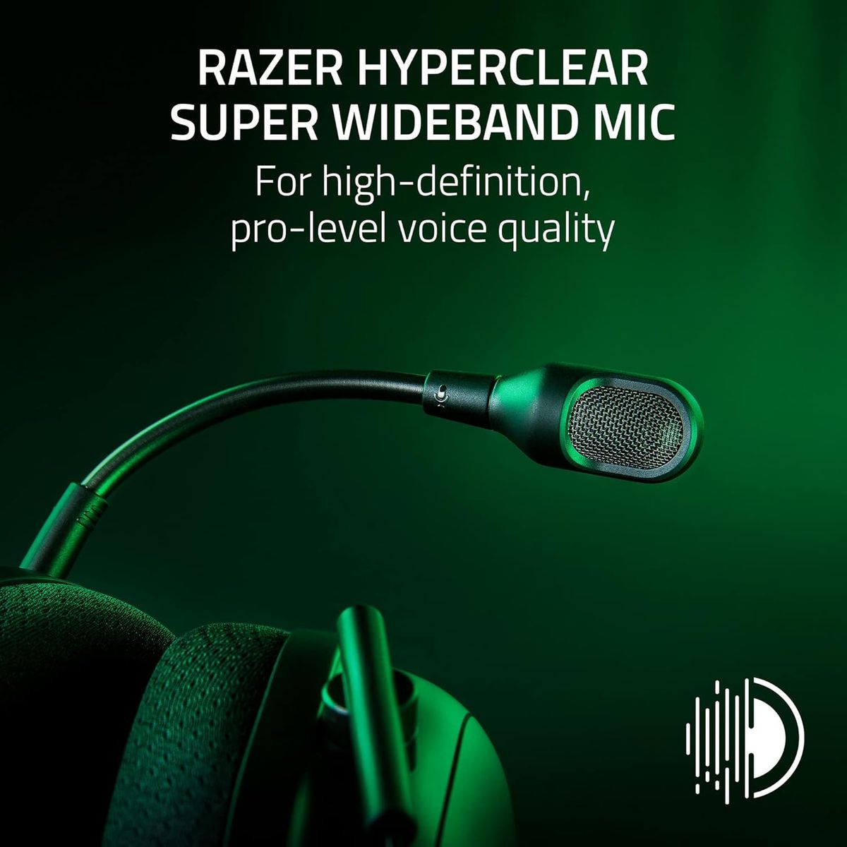 Razer BlackShark V2 Pro 2023 Gaming Headset Dual Wireless Virtual 7.1 Surround-Sound Multi-Plattform Black 2