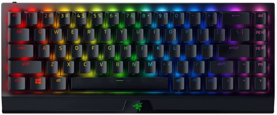 Razer BlackWidow V3 Mini Gaming Keyboard Dual Wireless Yellow Switches US-Layout ISO