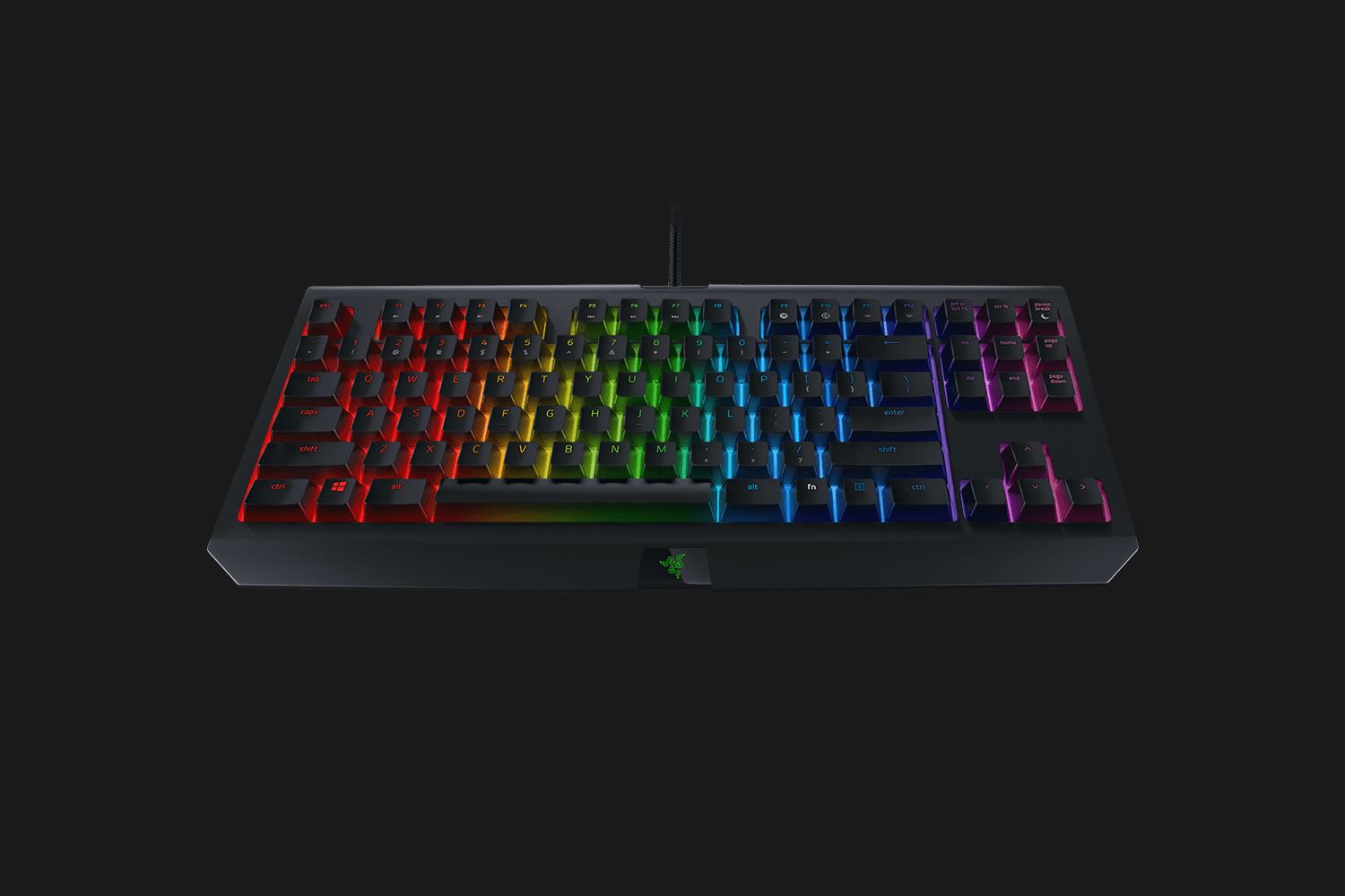 Razer BlackWidow TE Chroma V2 Gaming Keyboard Yellow Switches RGB - ITA Layout - QWERTY