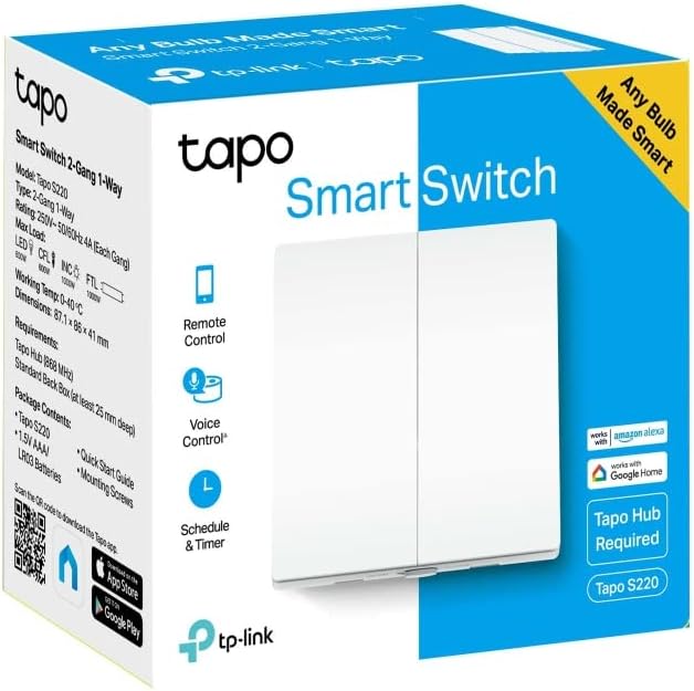 TP-Link Tapo S220 Lichtschalter Weiß