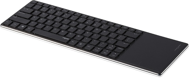 Rapoo E6700 Wireless Touch Tastatur mit Full-Size Tasten DE-Layout