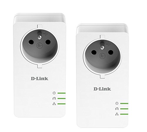 D-link DHP-P601AV PowerLine AV2 1000 HD Gigabit Passthrough Kit Doppelpack FR