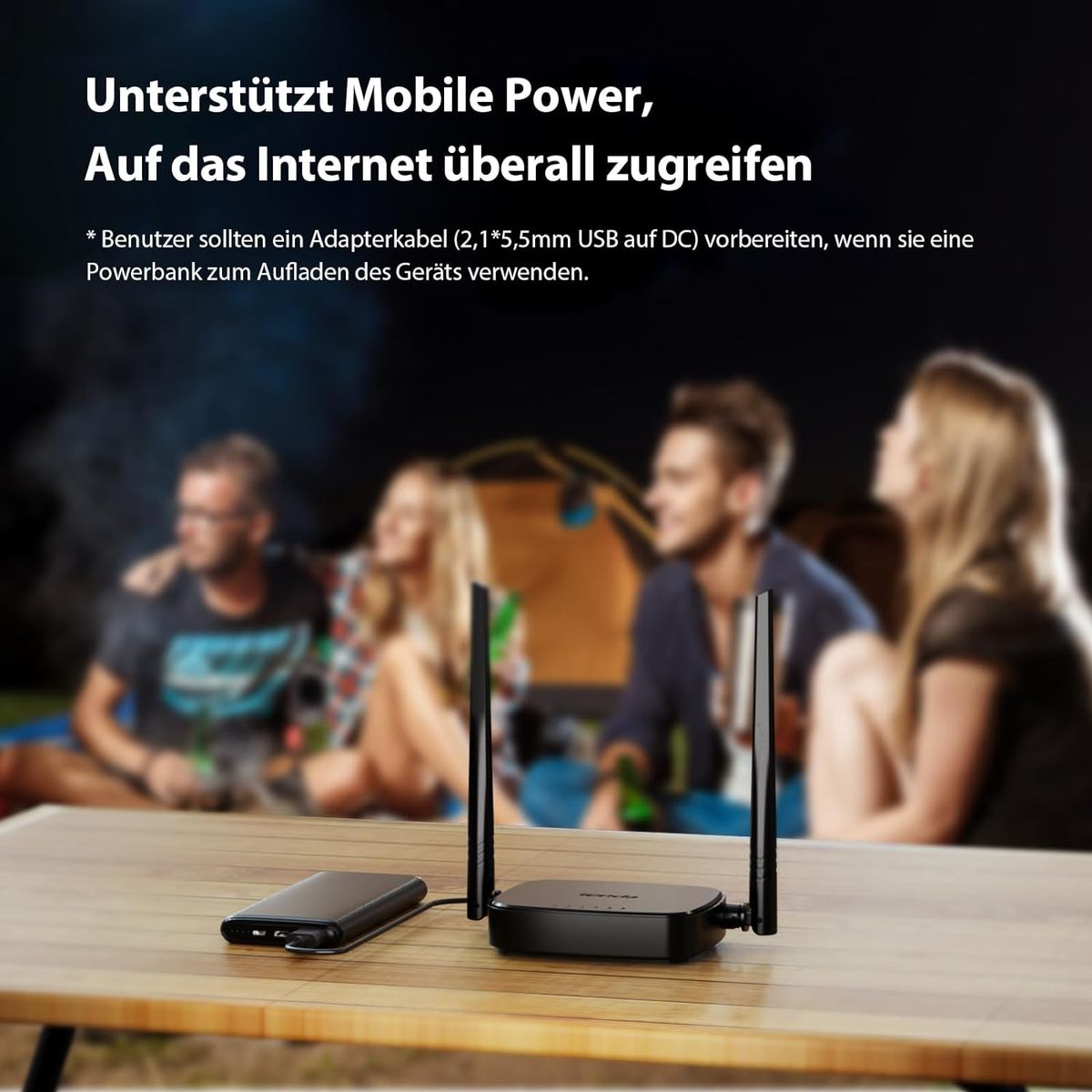 Tenda 4G03 Pro 4G LTE Router, WLAN Router für Nano-SIM-Karten (N300 CAT4, 150 Mbit/s im Download, 300 Mbit/s 2,4GHz) 2*4dBi Antennen, Plug & Play, Fast-Ethernet-Port, App, Router Modus, LED, Schwarz 4G03 Pro|Wi-Fi N300 CAT4 Tenda 4G03 Pro 4G LTE Router, WLAN Router für Nano-SIM-Karten (N300 CAT4, 150 Mbit/s im Download, 300 Mbit/s 2,4GHz) 2*4dBi Antennen, Plug & Play, Fast-Ethernet-Port, App, Router Modus, LED, Schwarz 4G03 Pro|Wi-Fi N300 CAT4