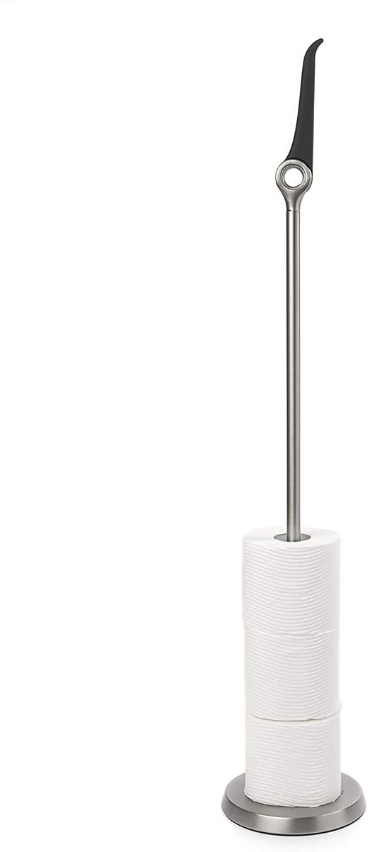 Umbra Tucan Toilet Paper Stand with Reserve, Nickel