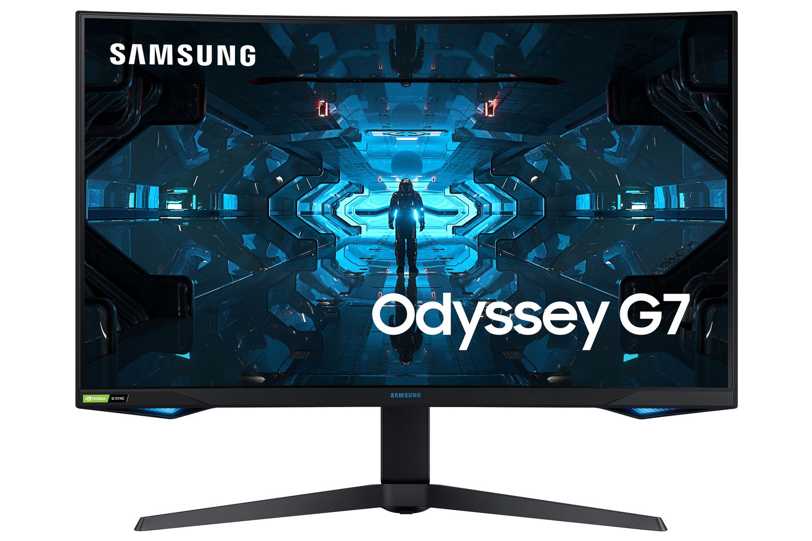 Samsung Odyssey G7 32" Gaming Monitor VA 1ms 240 Hz QHD 2560x1440 HDR HDMI DisplayPort FreeSync Premium Pro