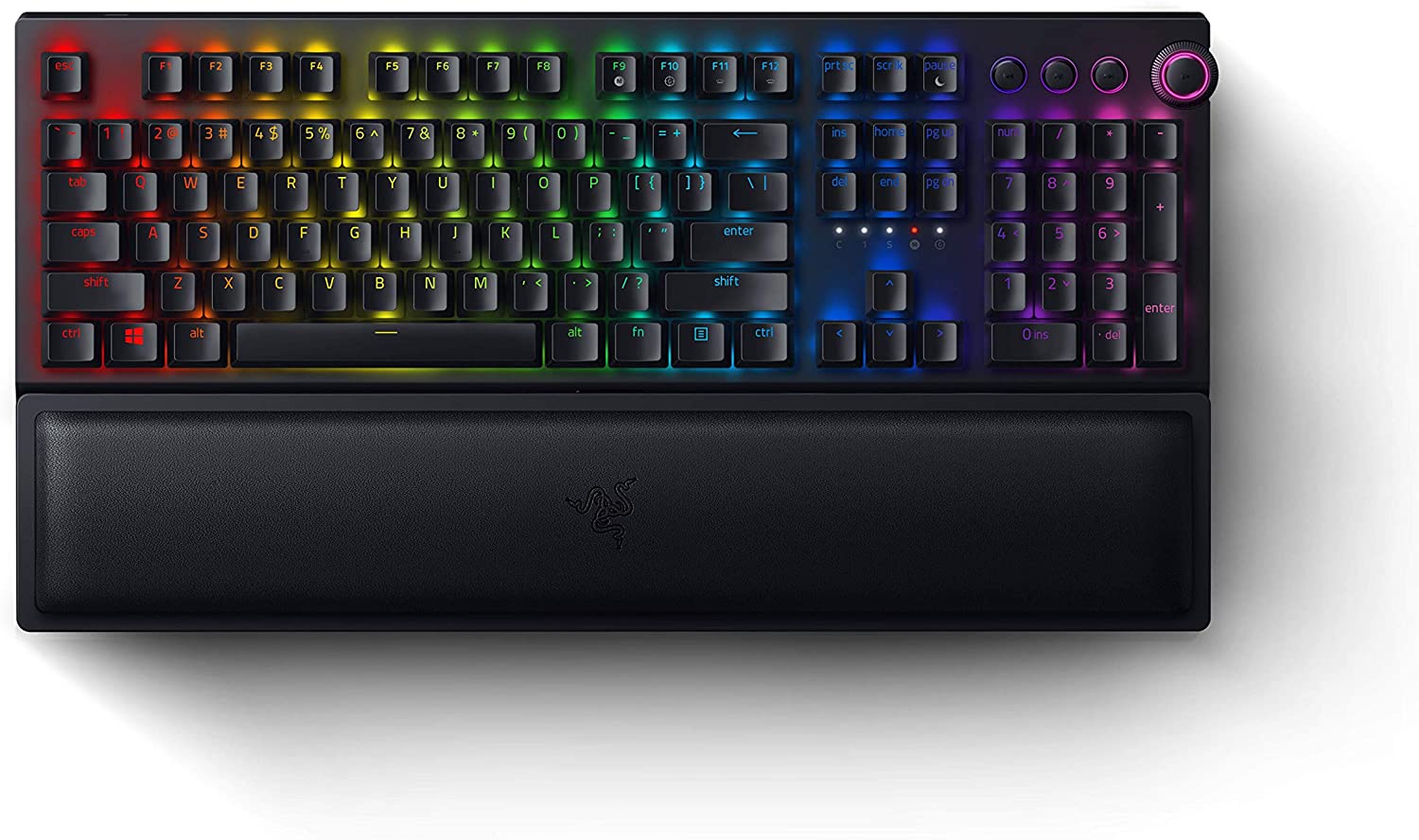 Razer BlackWidow V3 Pro Gaming Keyboard Dual Wireless Green Switches US-Layout ISO