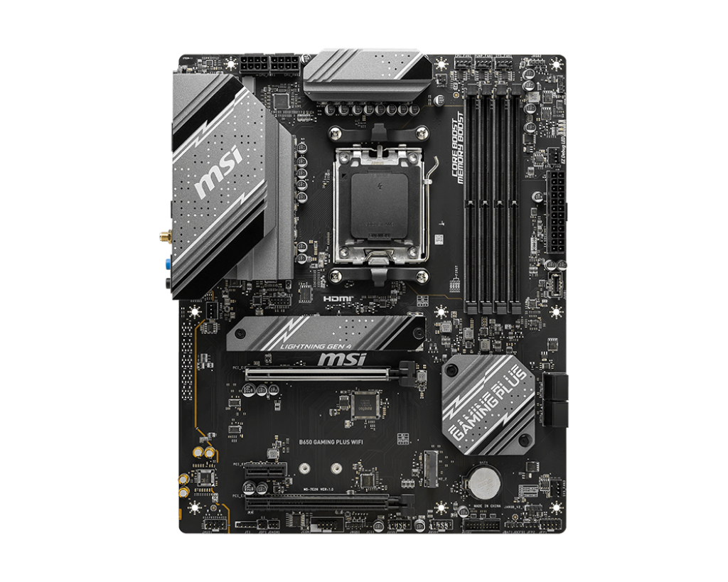 MSI B650 GAMING PLUS WIFI Motherboard AMD B650 Buchse AM5 ATX