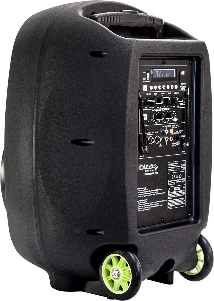 Ibiza Sound PORT12VHF-MKII mobiles Soundsystem 12 700W USB-MP3 Bluetooth Ibiza Sound PORT12VHF-MKII mobiles Soundsystem 12 700W USB-MP3 Bluetooth