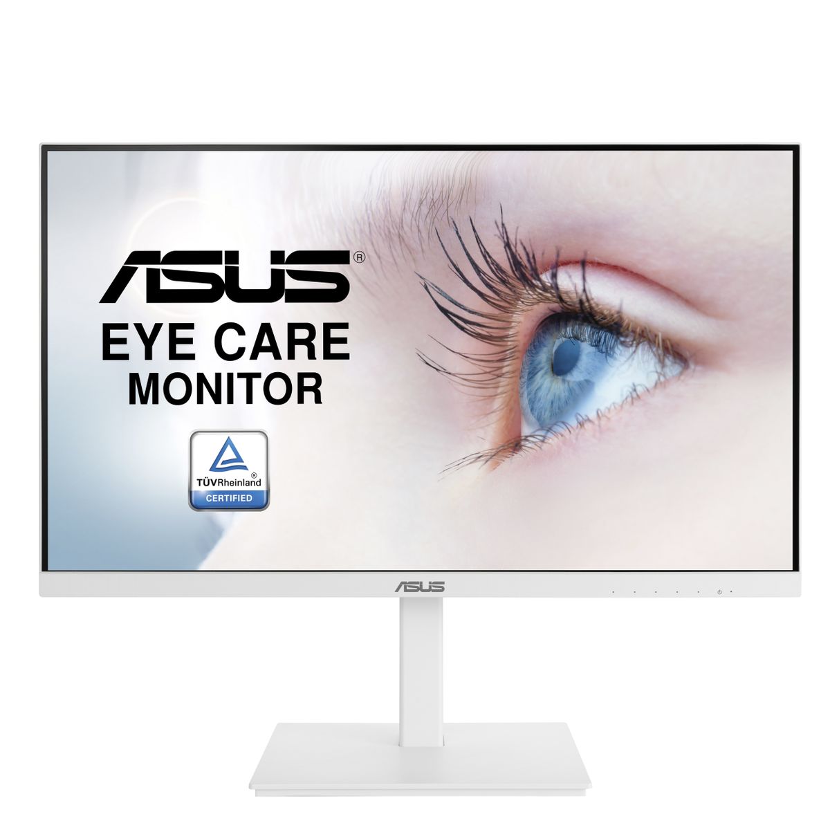 ASUS Eye Care VA27DQSB-W 27 Zoll Full HD Monitor Rahmenlos, ergonomisch, TÜV zertifiziert, Blaulichtfilter, Adaptive-Sync | 75 Hz, 16:9 IPS Panel, 1920x1080 | DisplayPort, HDMI, D-Sub, USB Hub 27" Full HD IPS höhenverstellbar DP, HDMI, D-Su