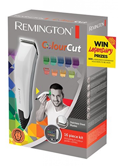 Remington HC5035 Haarschneider Colour Cut, 9 farbige Aufsteckkämme