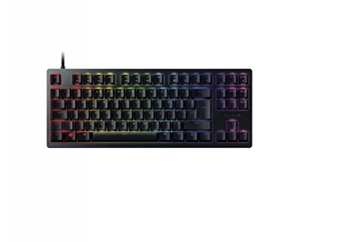 Razer Huntsman TE Gaming Keyboard Optical Red Switches TKL RGB US-Layout