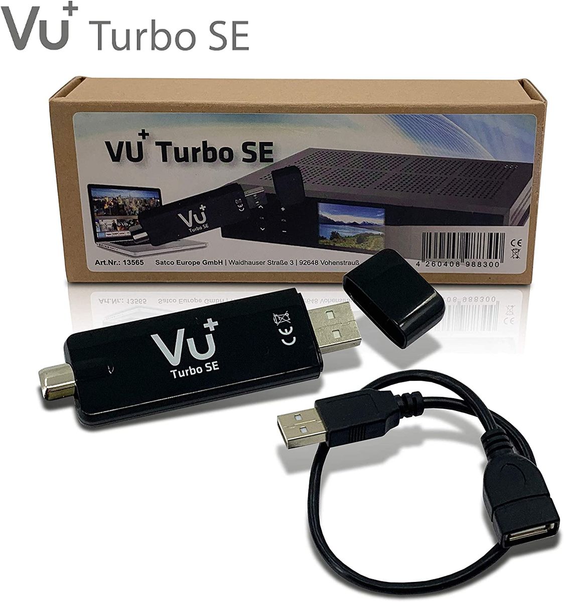 VU+ Turbo SE Combo DVB-C/T2 Hybrid USB Tuner