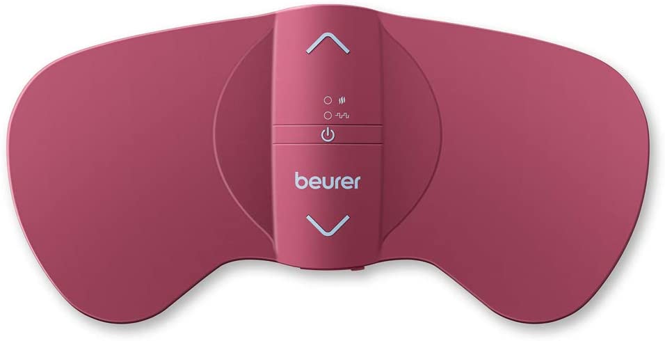 Beurer EM 50 Menstrual Relax, against menstrual pain and pain from endometriosis, TENS and heat function, with rechargeable battery.