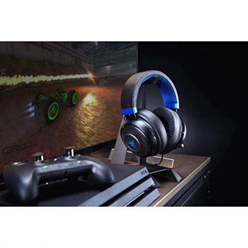 Razer Kraken for Console 2019 Gaming Headset Virtual 7.1 Surround-Sound 3.5mm Multi-Plattform Black/Blue