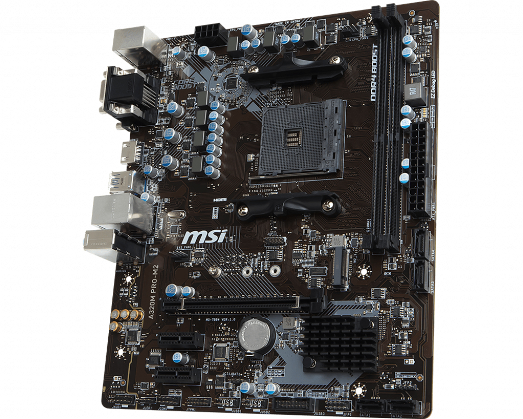 MSI A320M-A PRO-M2 AMD AM4Mainboard Sockel