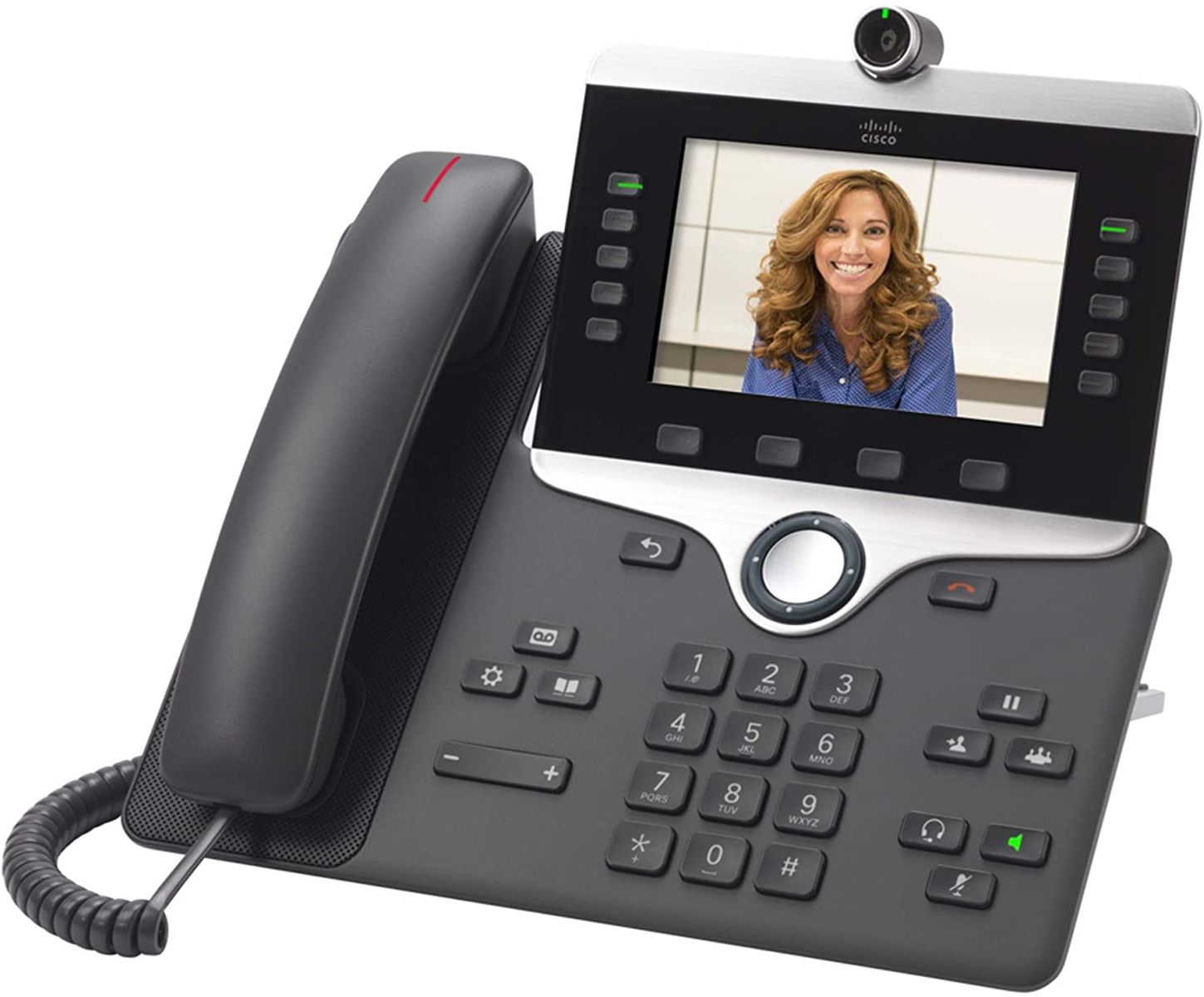 Cisco 8865 IP Telefon VoIP mit Digitalkamera 5.0" Bildschirm WLAN Bluetooth